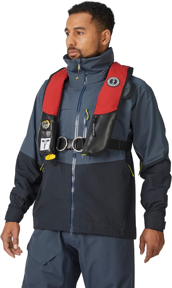 Survival Corp Inflatable PFD with HIT (Auto Hydrostatic) with Harness