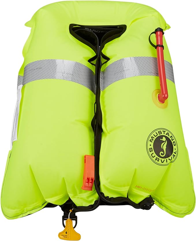 Survival Corp Inflatable PFD with HIT (Auto Hydrostatic) with Harness