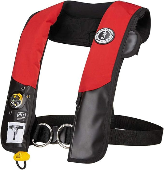 Survival Corp Inflatable PFD with HIT (Auto Hydrostatic) with Harness