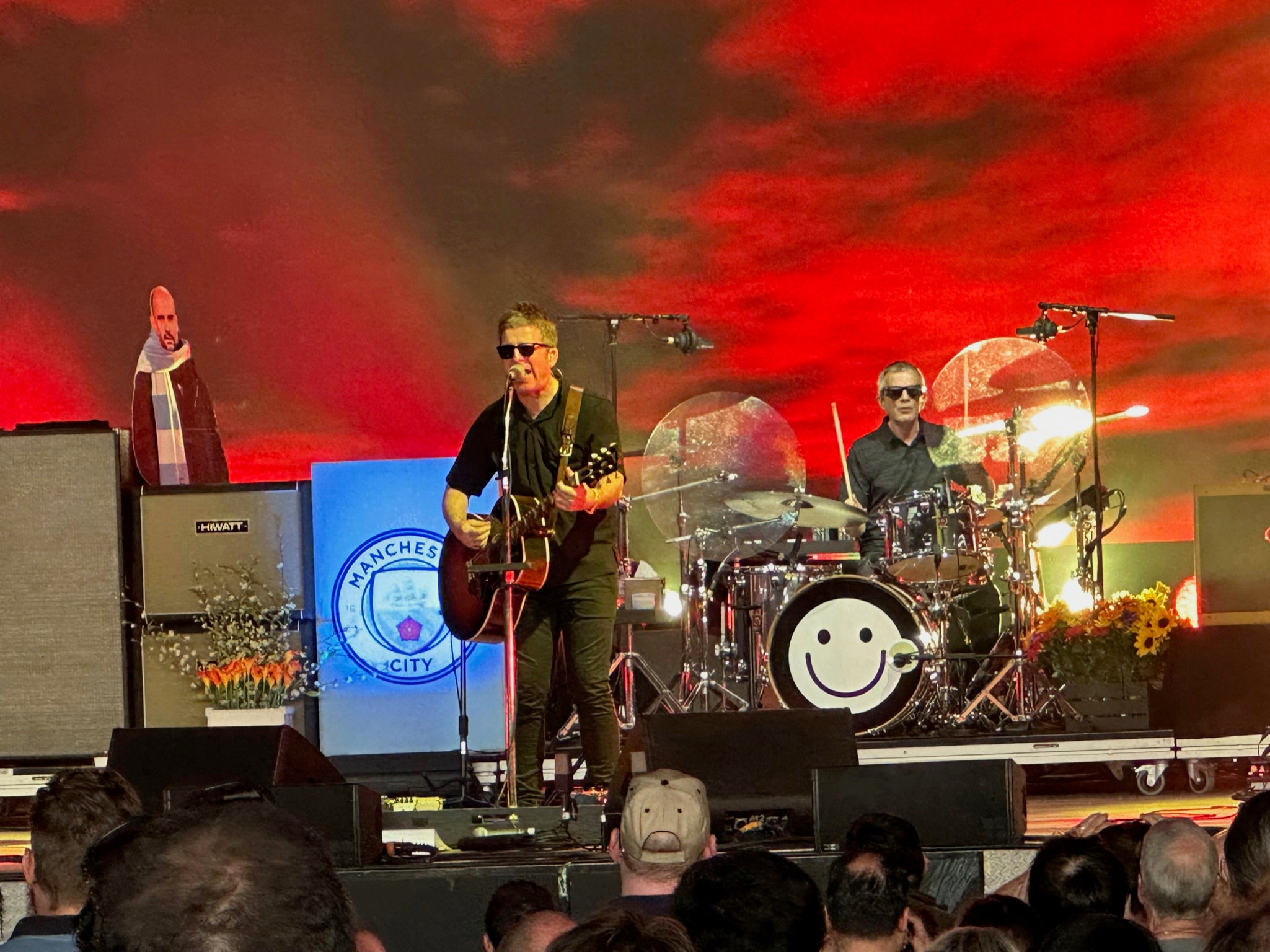 Noel Gallagher's High Flying Birds at White River Amphitheater in in Auburn, WA